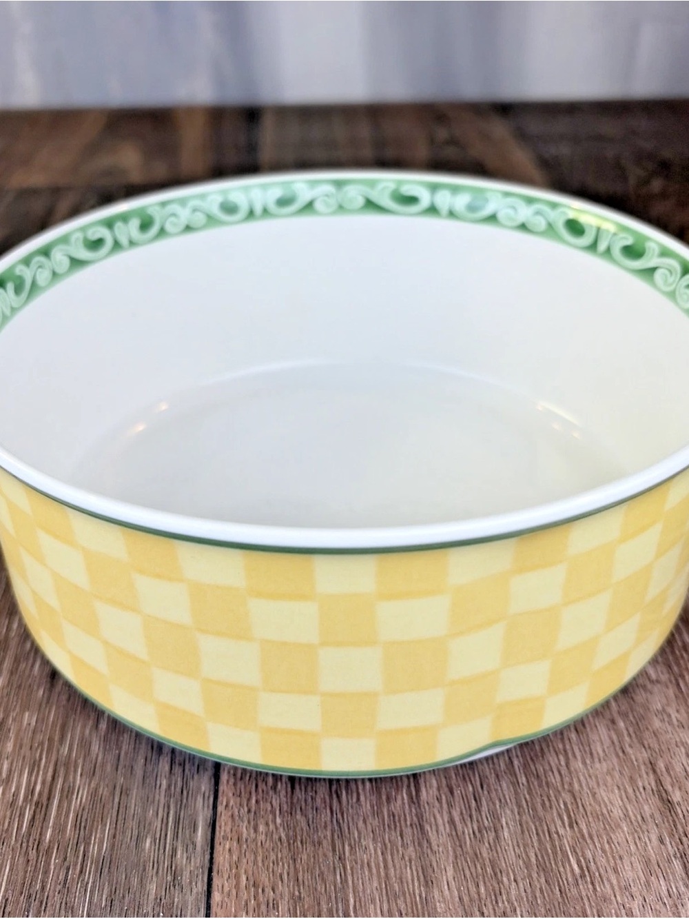 Villeroy & Boch Summerhouse Round Vegetable Serving Bowl 8" x 3" Germany 1748